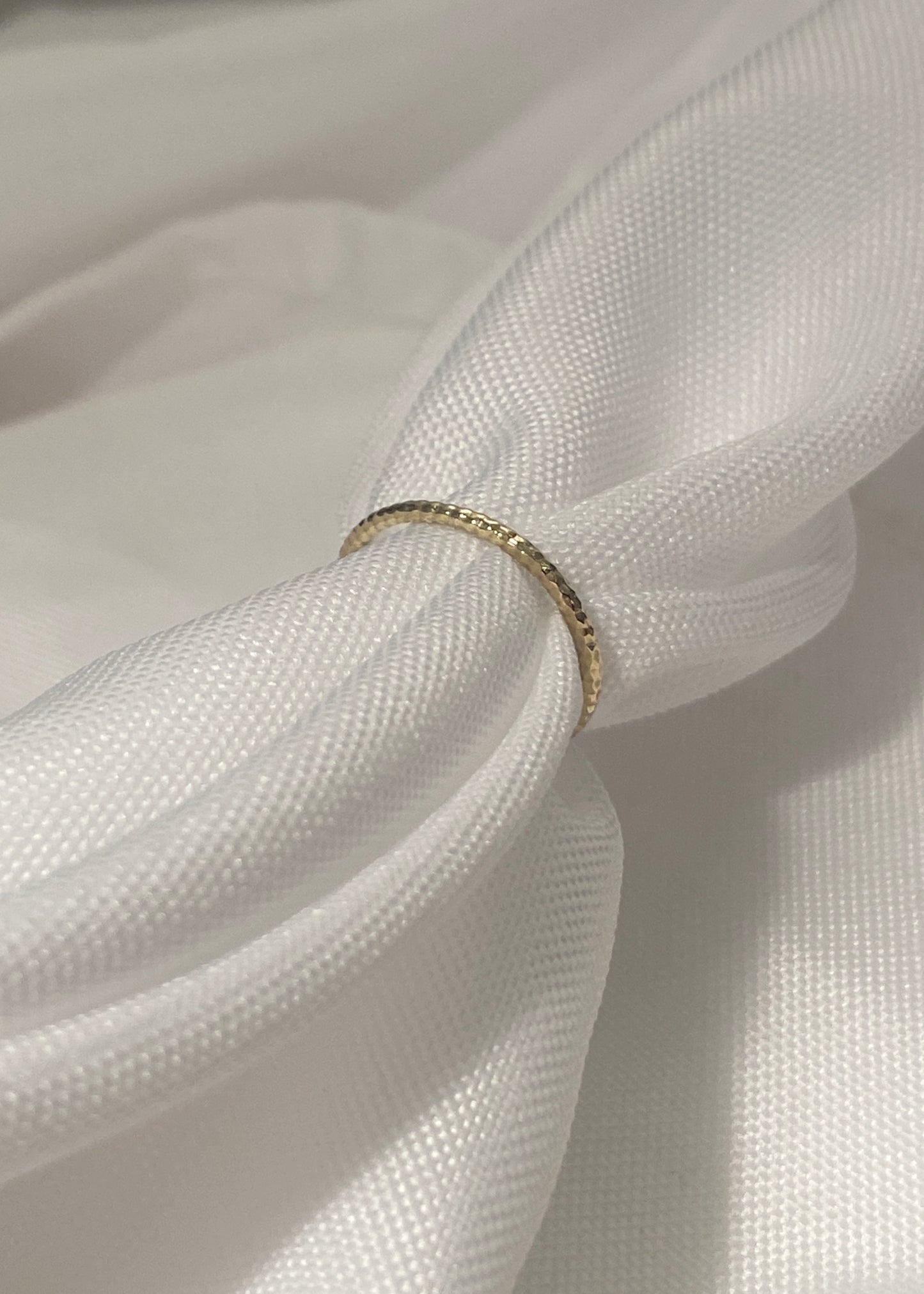 Facet Ring 18K - Made to order