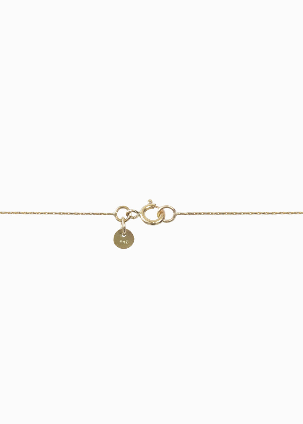 silkcord no1 18K yabstudio logo clasp