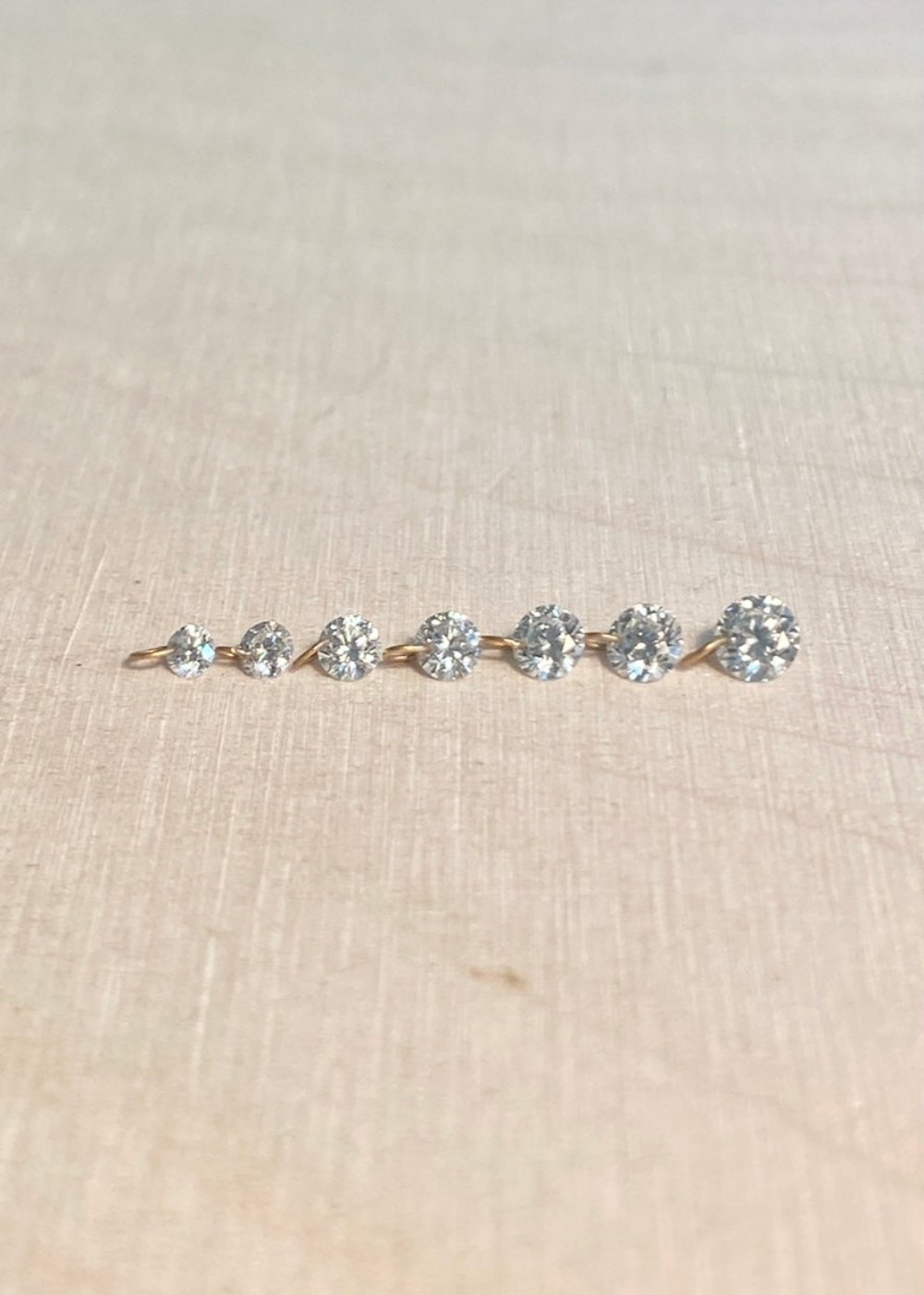 diamond pendants all sizes yabstudio