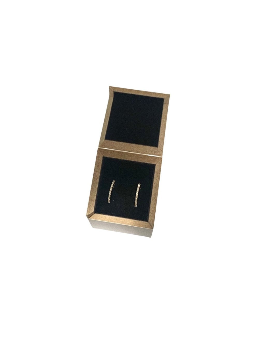 giftbox 1 diamond earrings 18K yabstudio