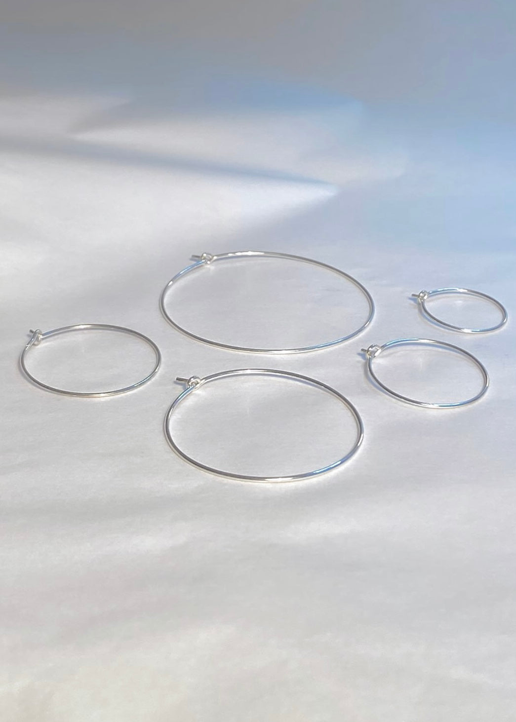 Hoop No1 Silver