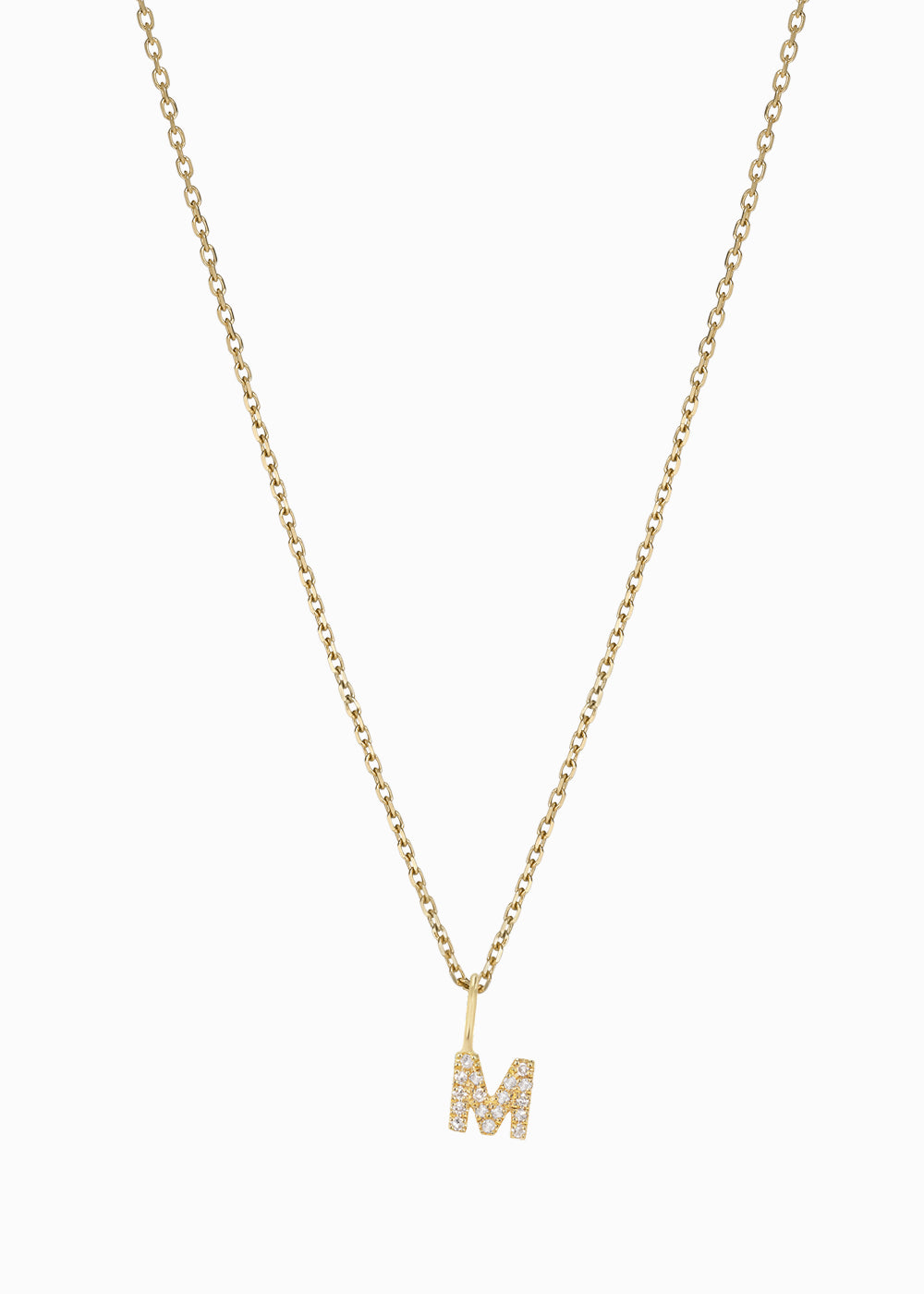 letter_necklace_M_ 18K_yabstudio
