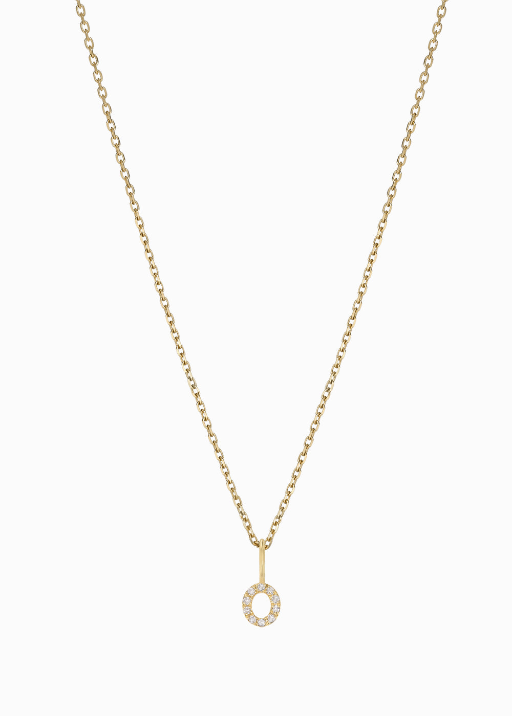 letter_necklace_O_ 18K_yabstudio