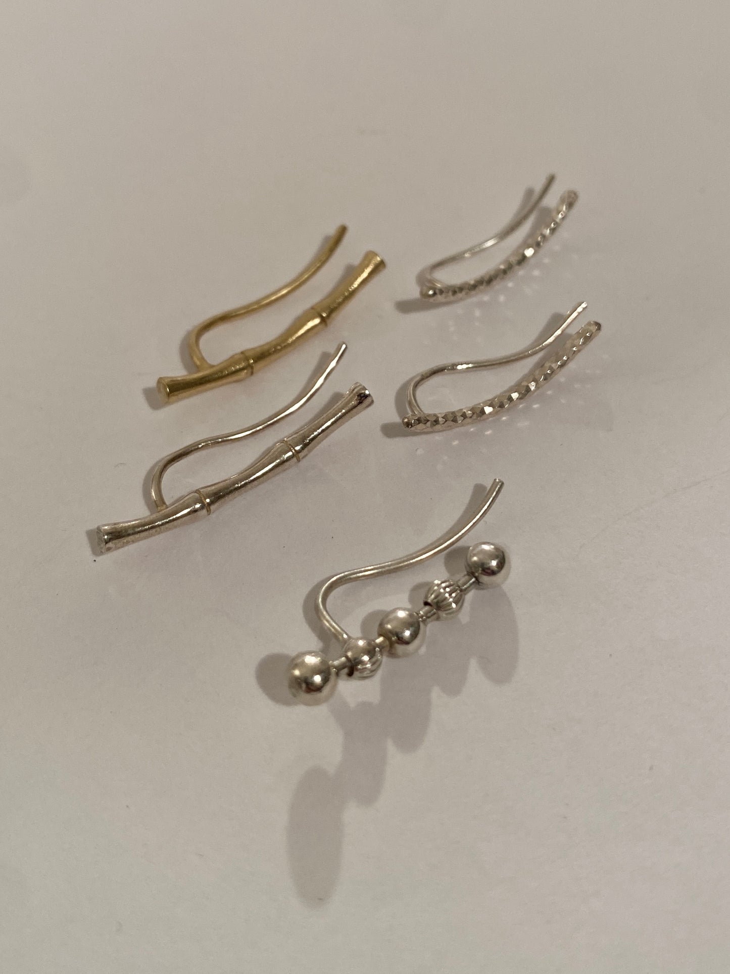 Lucky Bamboo Earpiece Goldplated