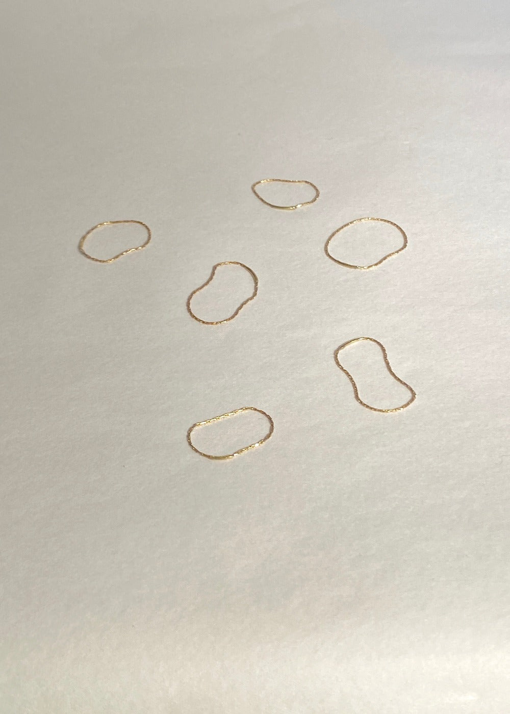 silkcord rings 18K yabstudio