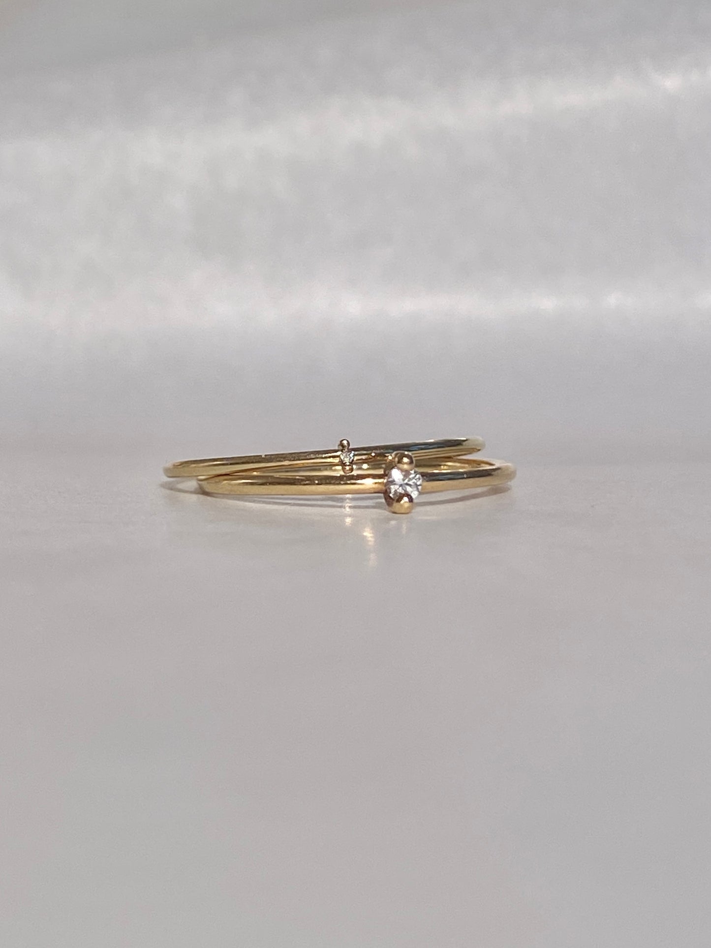 Solitaire Ring No1 - 0.005 ct