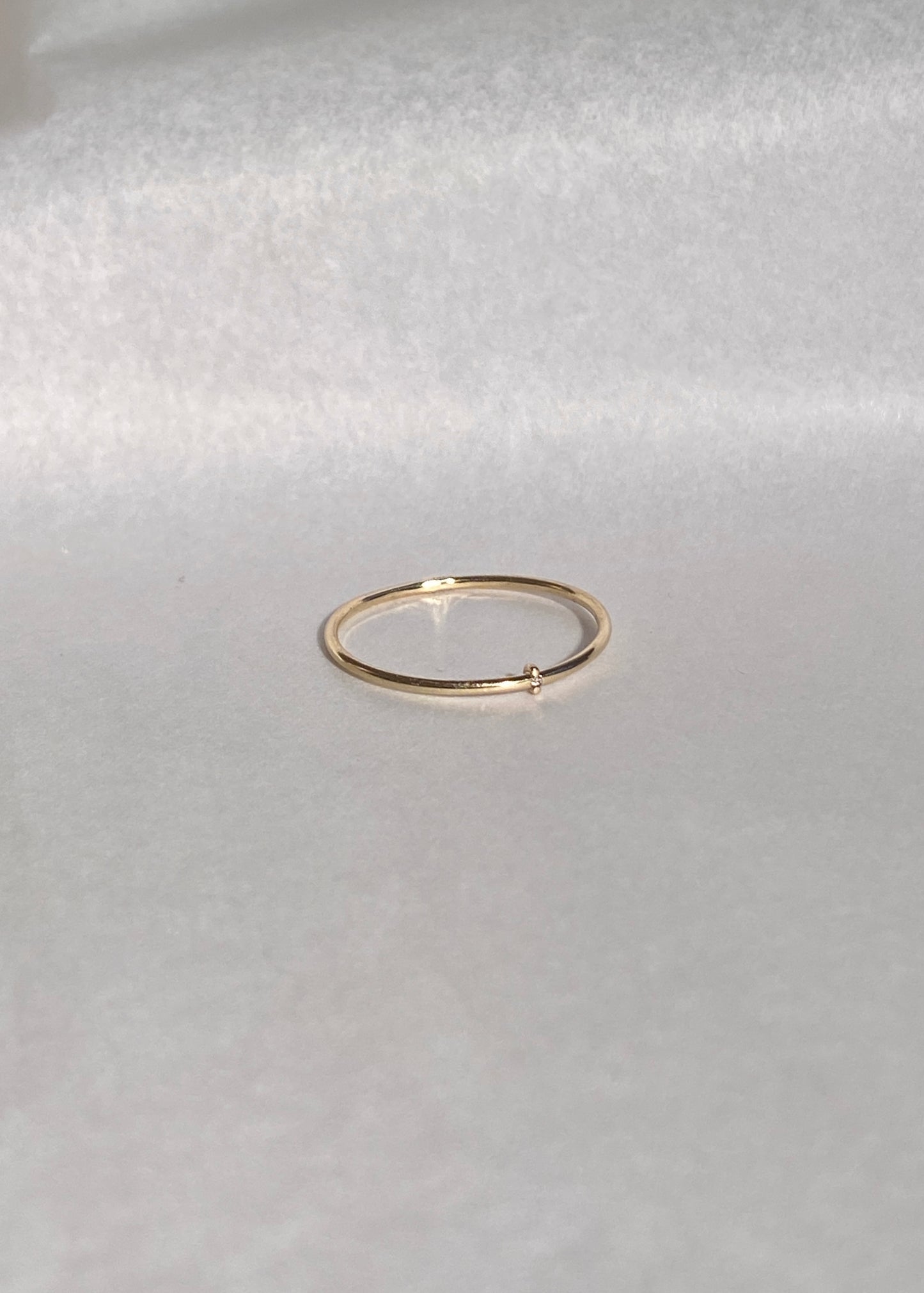 Solitaire Ring No1 - 0.005 ct