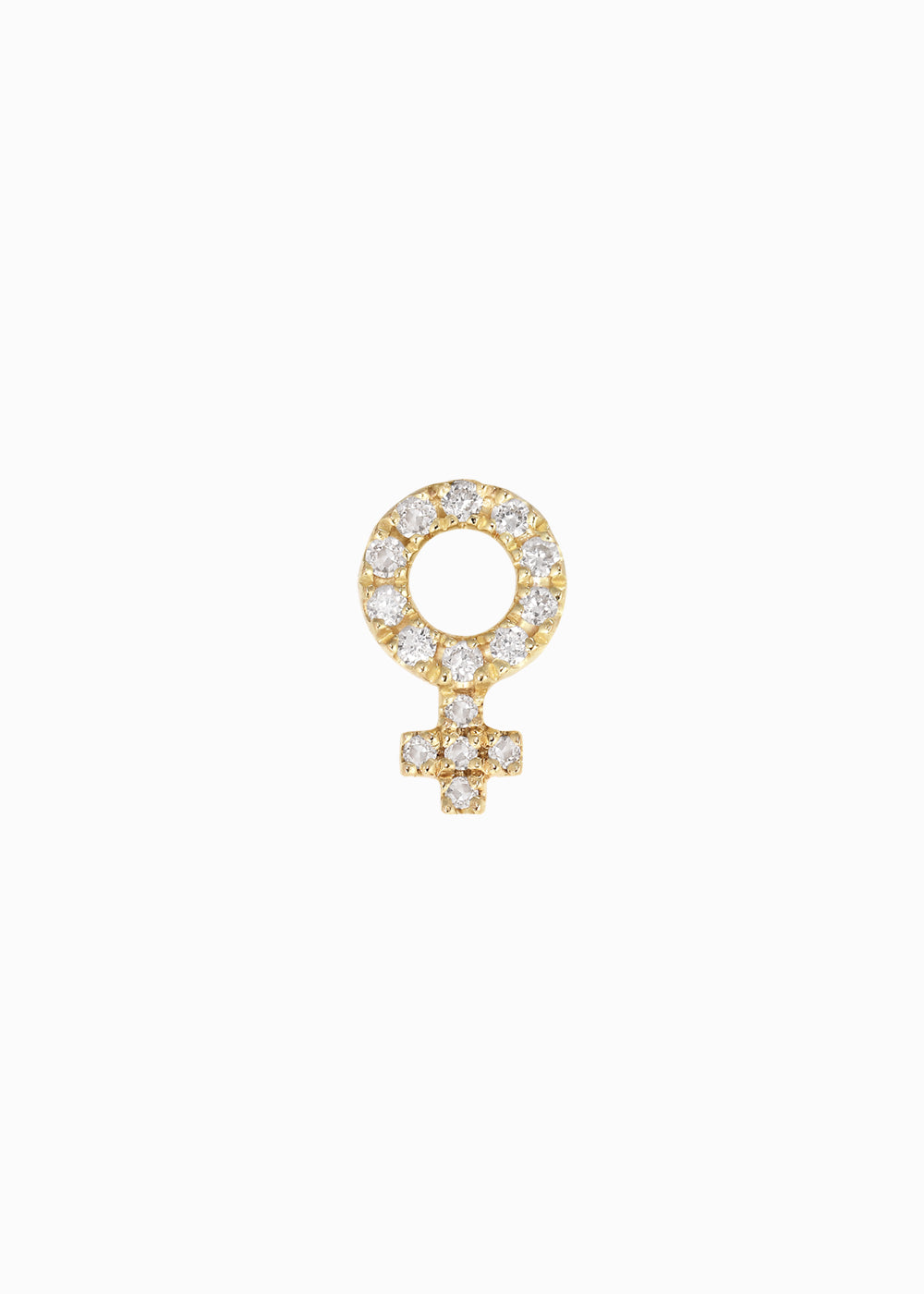 venus earring 18K yabstudio