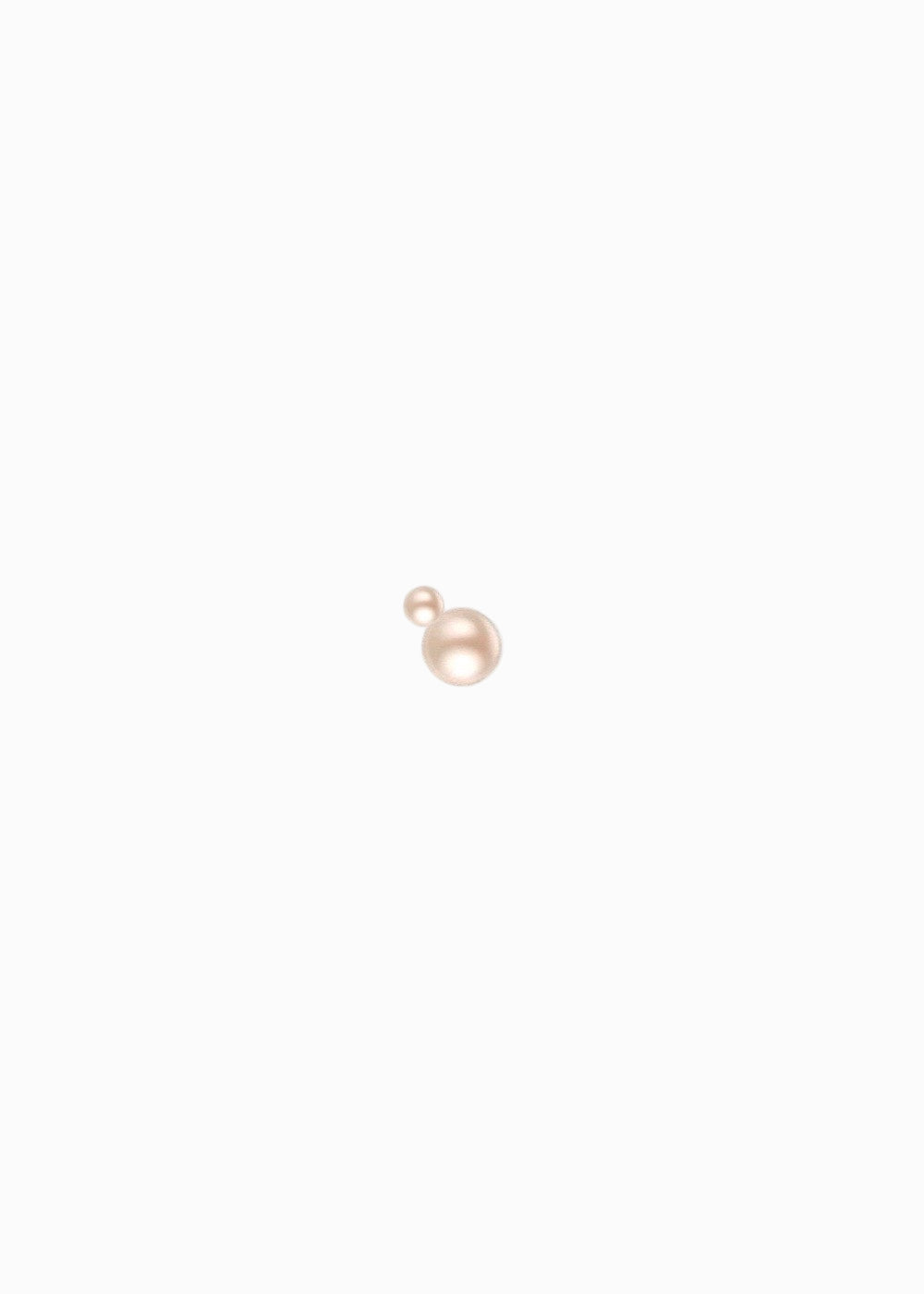 vietnamese akoya pearls duo earstuds cream