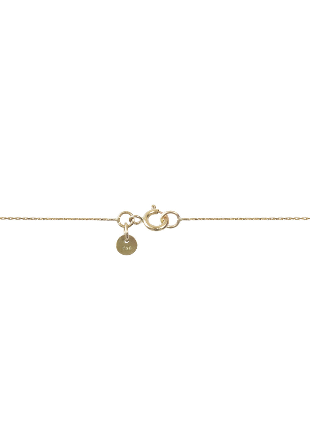 Silkcord logo clasp 18K yabstudio