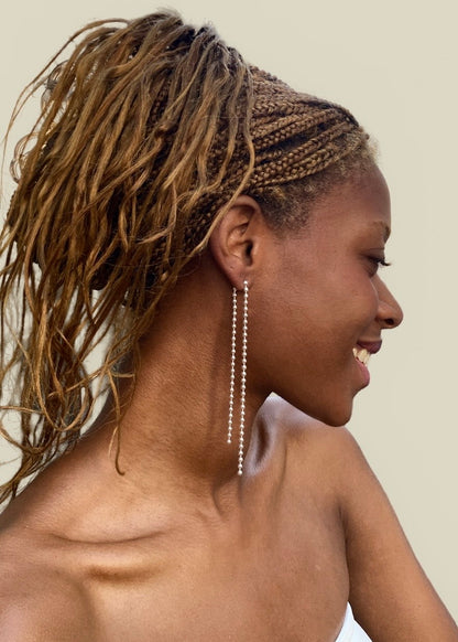 collection no7 jemimah long earring no3 silver 925 yabstudio