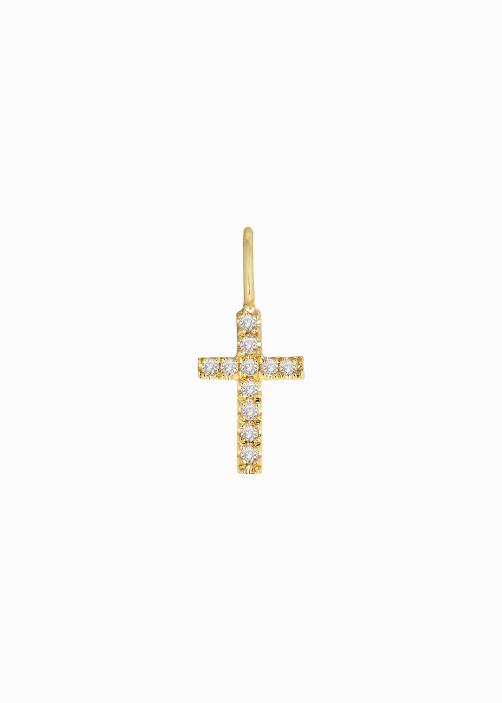 yabstudio cross pendant white background
