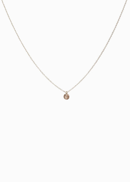 Floating Gem Pink - Silver