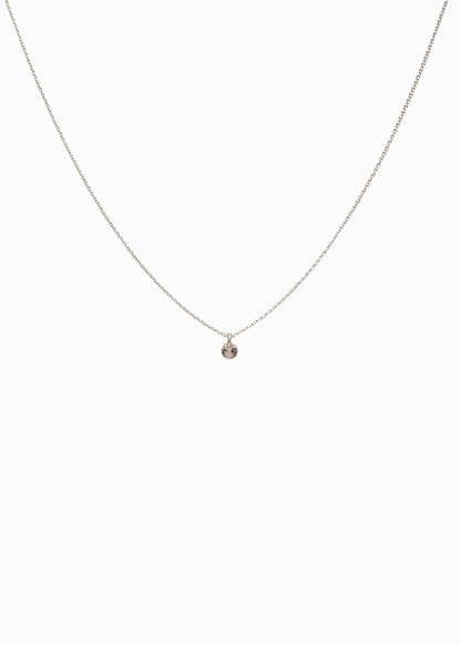 Floating Gem Pink - Silver