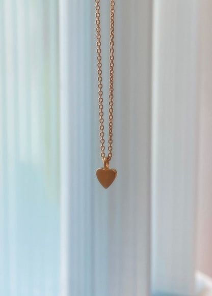 Heart Necklace - Goldplated