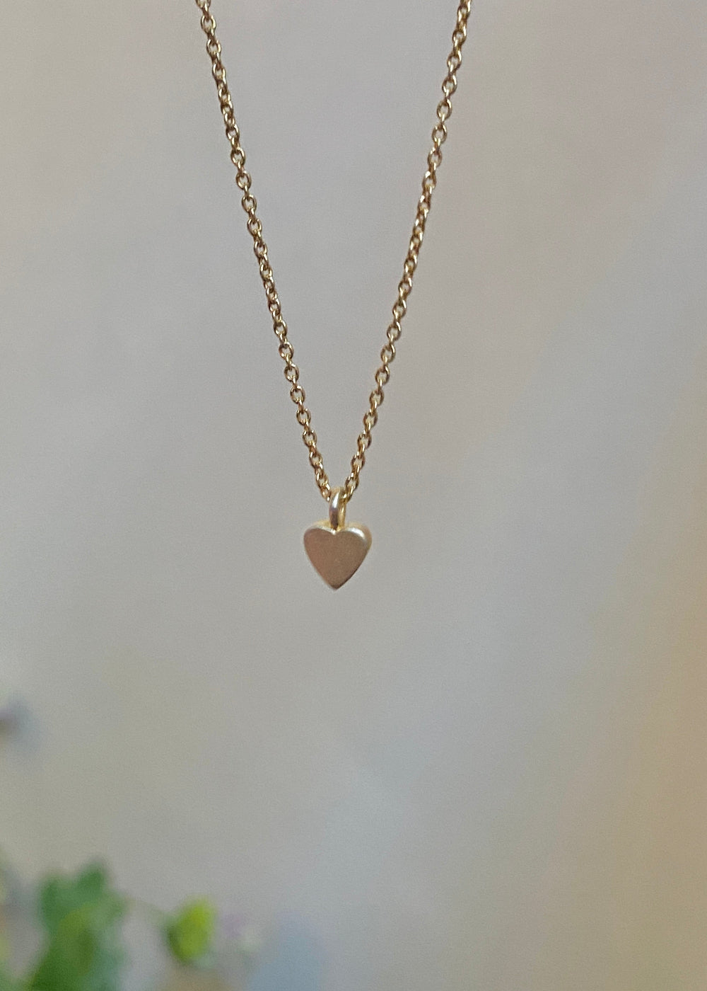 Heart Necklace - Goldplated