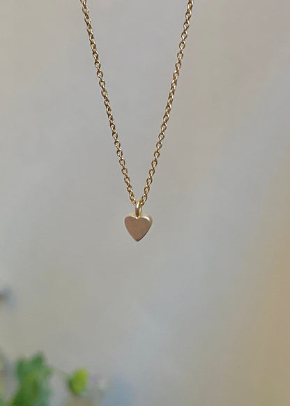 Heart Necklace - Goldplated