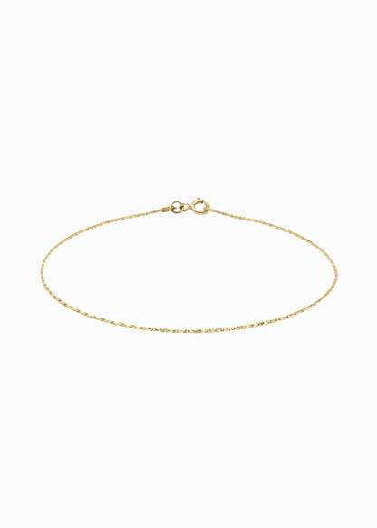 silkcord bracelet style no2 18K yabstudio