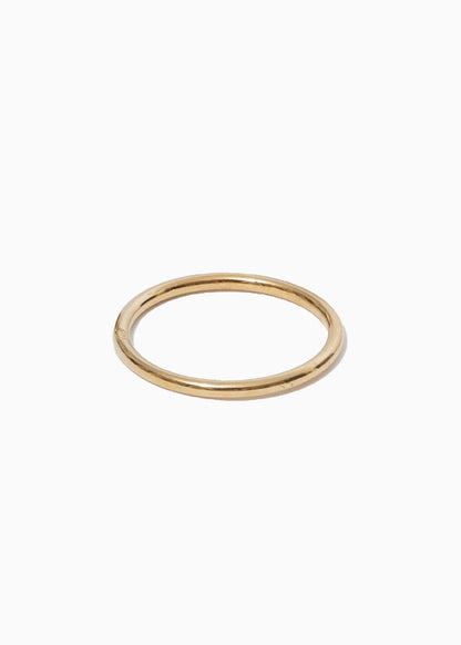 plain ring no2 goldplated 