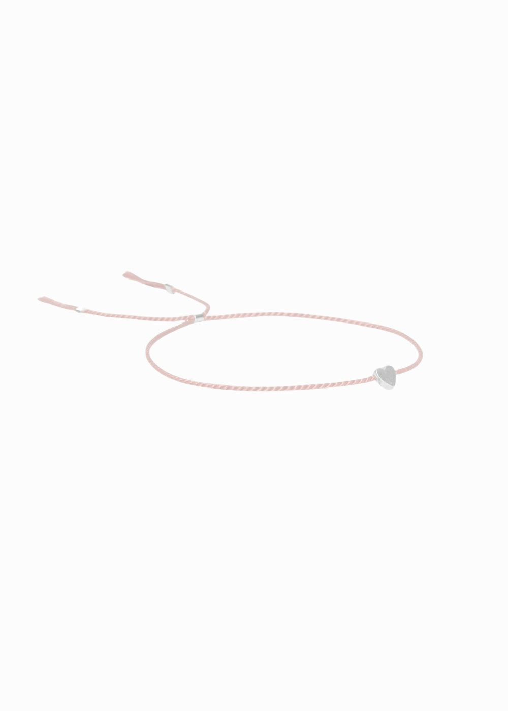 Silkbracelet Heart Powder