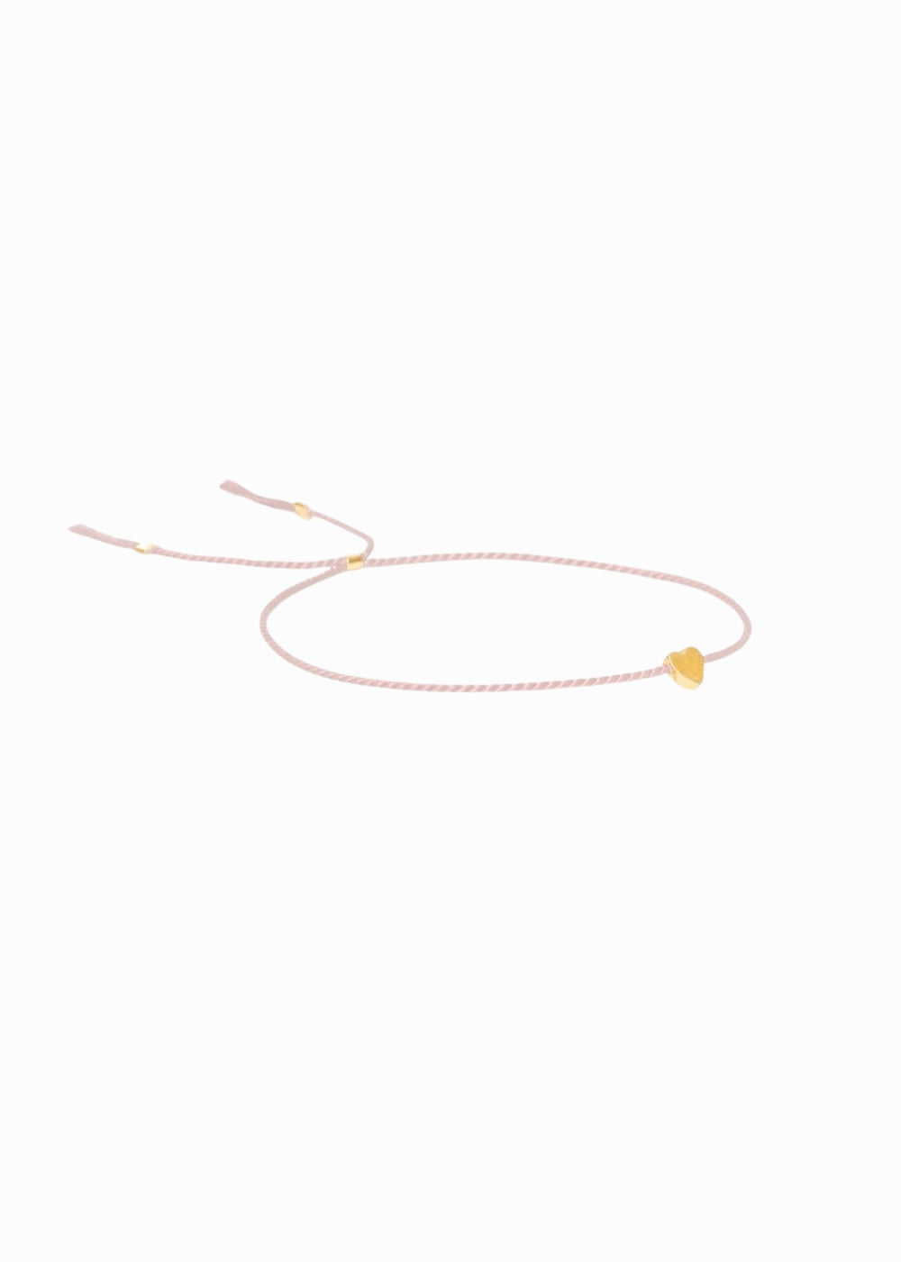 Silkbracelet Heart Powder