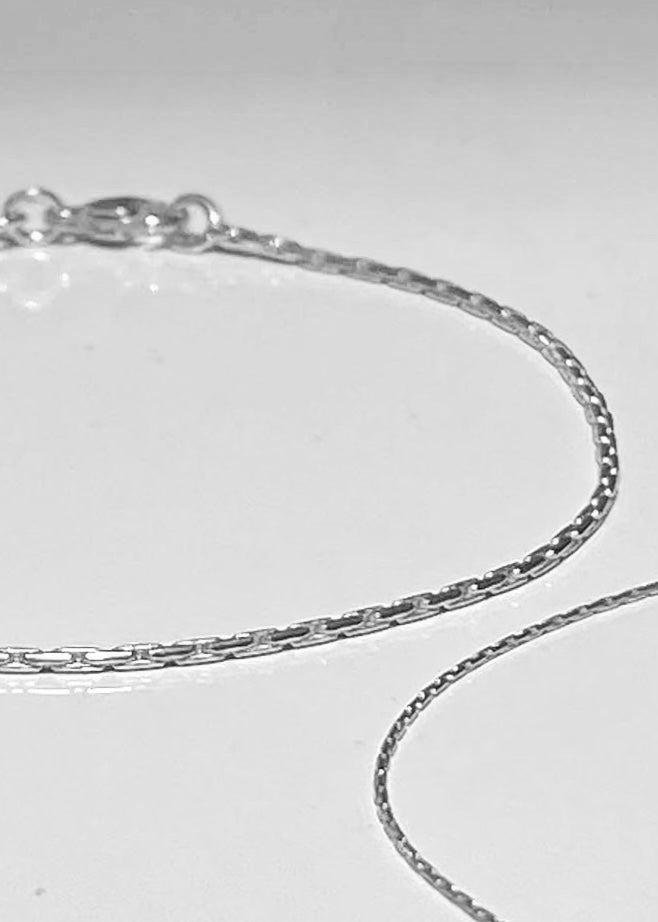 Silkcord Bracelet Silver