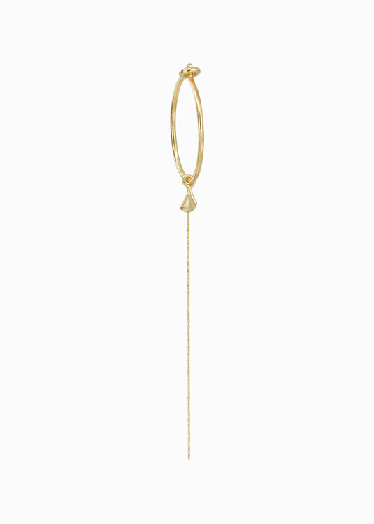 silkcord hoop no3 18K yabstudio 