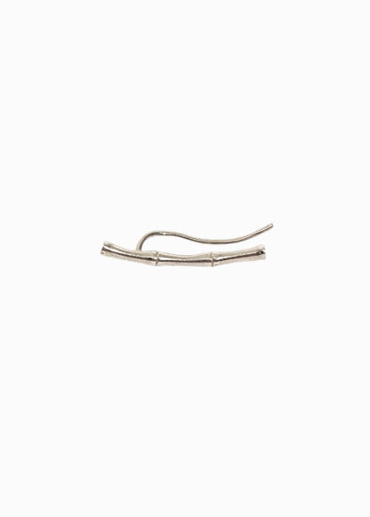 Lucky Bamboo Earring Silver
