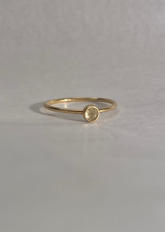 Rosecut Diamond Ring